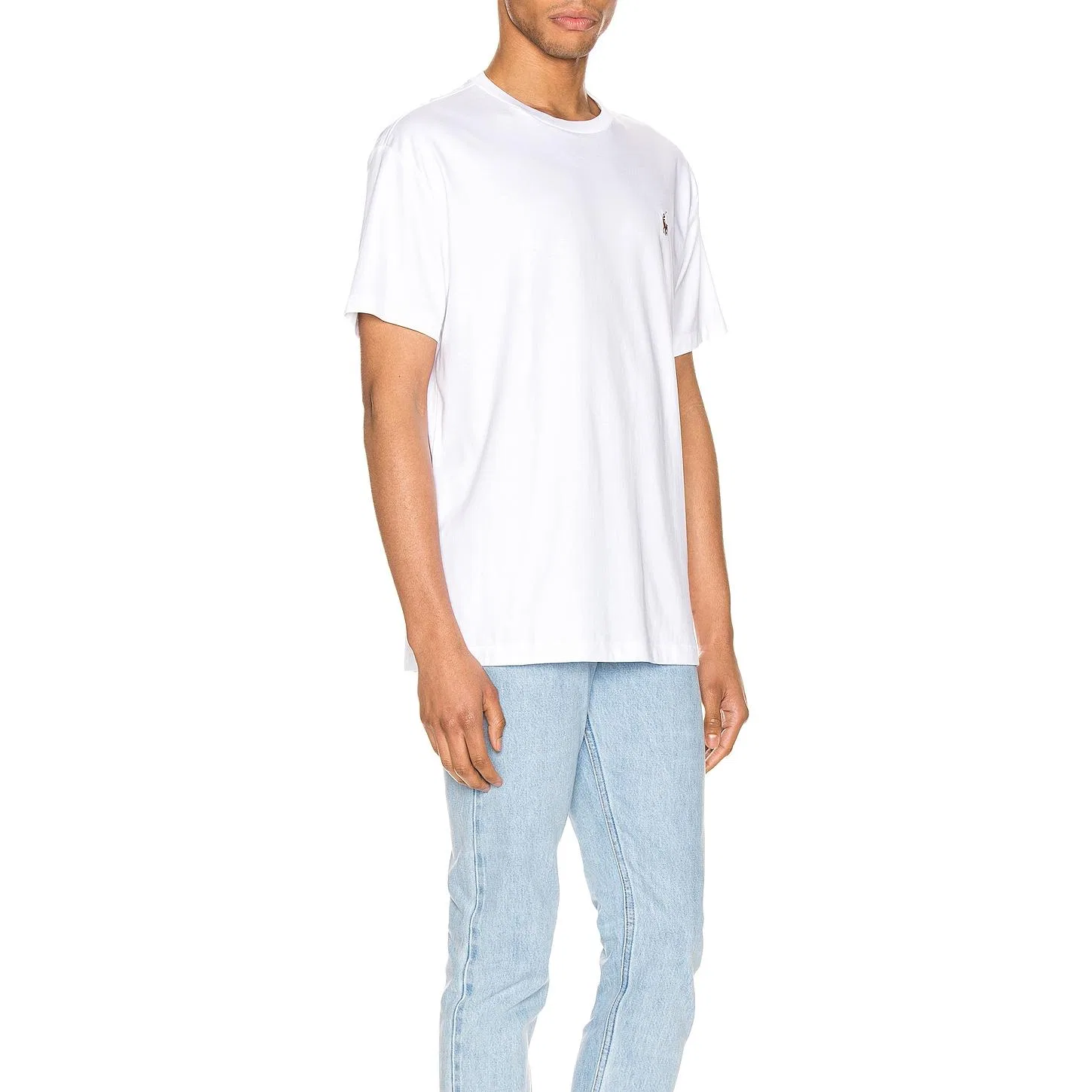 Футболка мужская White Polo Ralph Lauren — фото 4