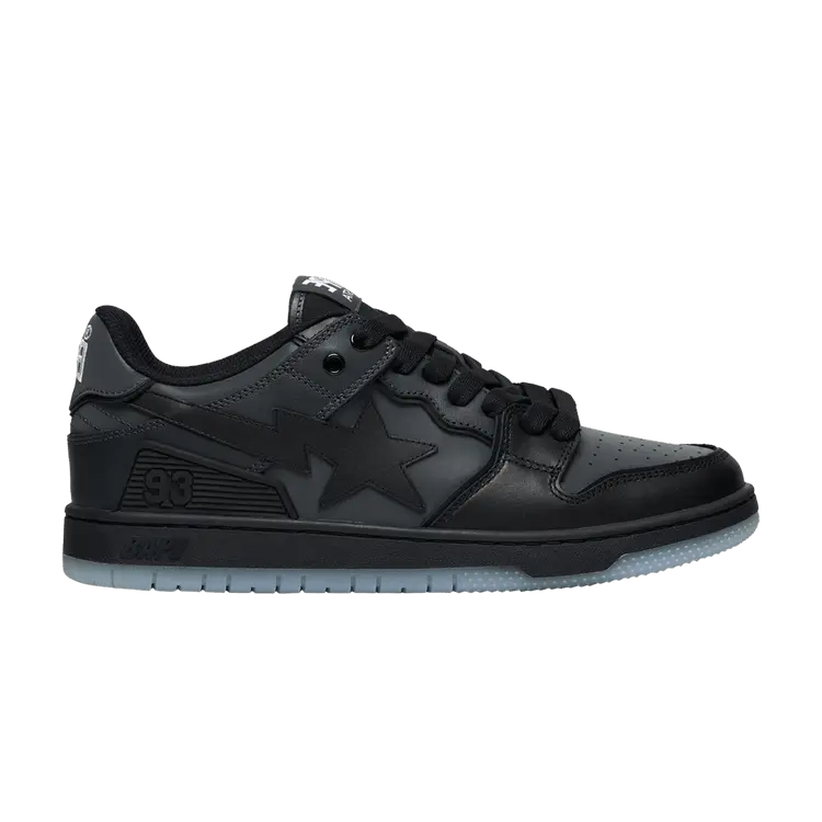 Кроссовки BAPE Wmns Sk8 Sta #5 Black, черный