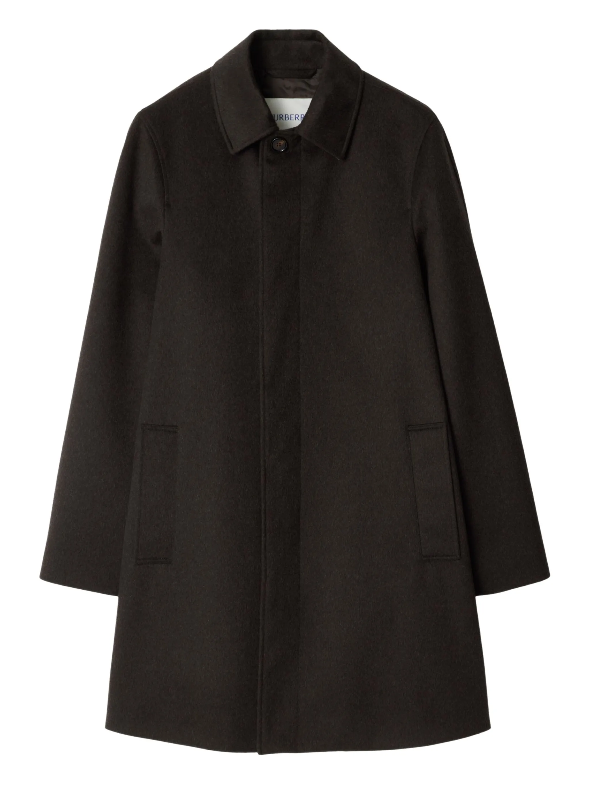 

Однобортное пальто Burberry, коричневый