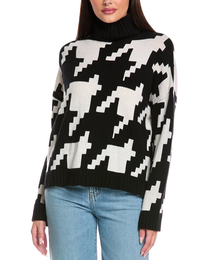 

Брод Кашемир Хейли Гончая клетка водолазка Brodie Cashmere, черный