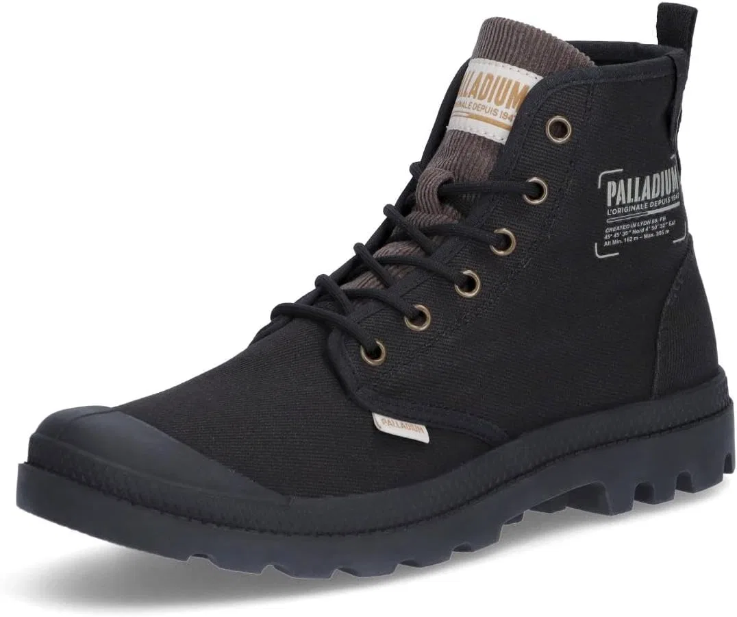 Ботинки унисекс Palladium Pampa Michigan, Black
