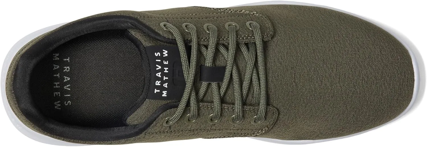 Детские плетеные кроссовки TravisMathew The Daily 2.0, зеленый — фото 2