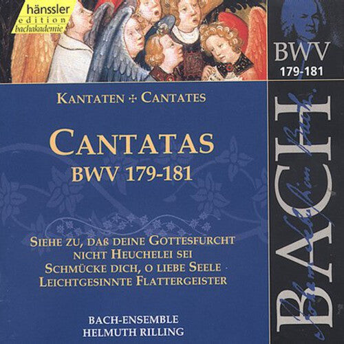 

CD диск Bach / Gachinger Kantorei / Rilling: Sacred Cantatas BWV 179-181