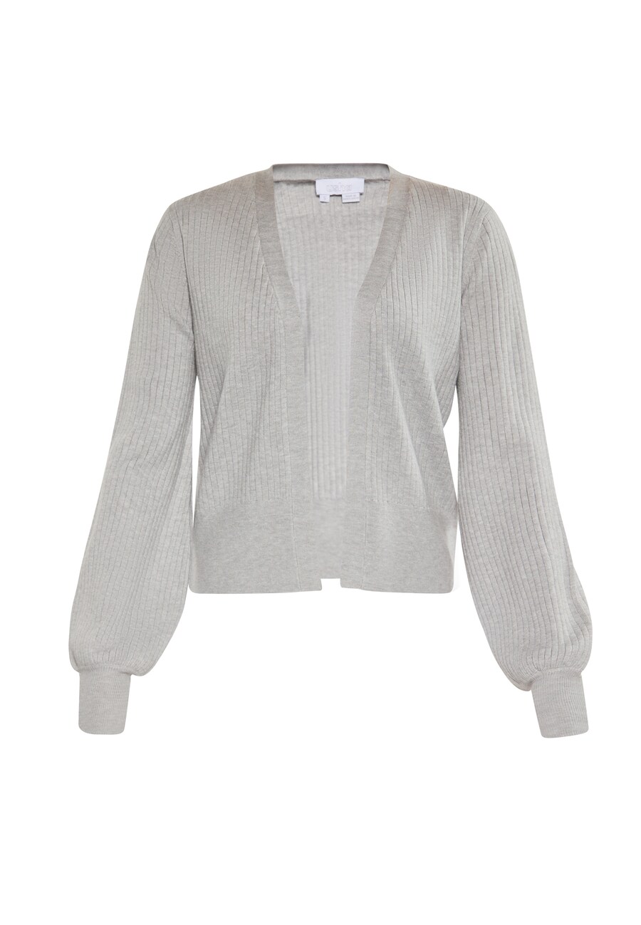 

Вязаный кардиган usha WHITE LABEL, серый