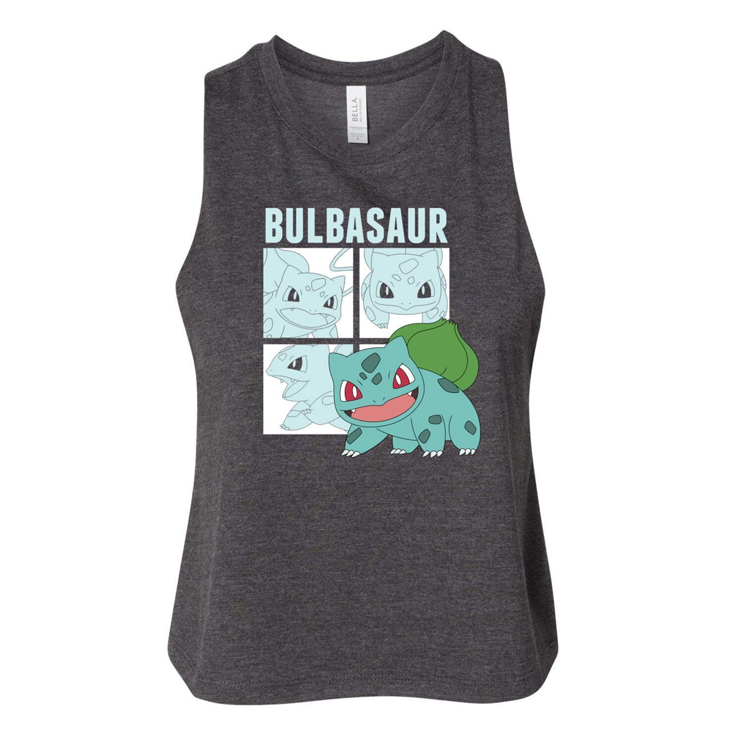 

Детская майка Pokemon Bulbasaur Racerback Licensed Character, серый