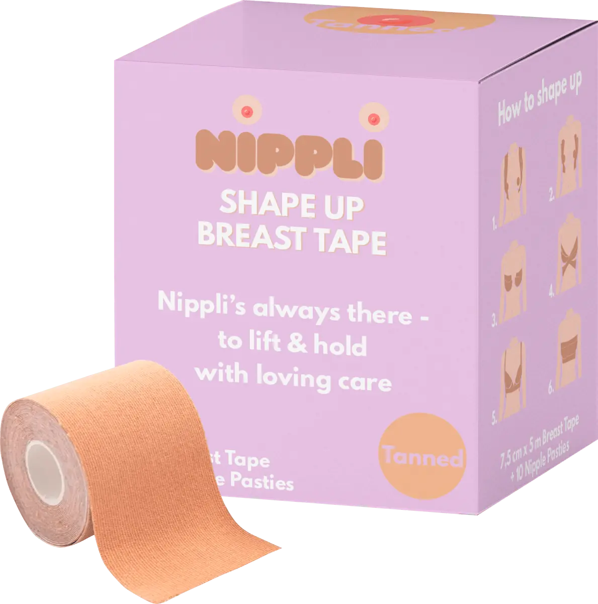 

Лента для груди Shape Up загорелая 5м NIPPLI EUROPE GmbH