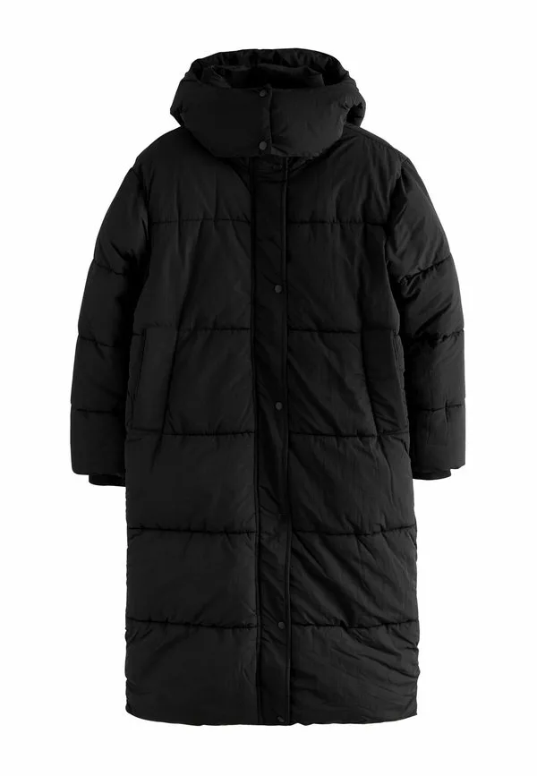Зимнее пальто высокого кроя Next, Black