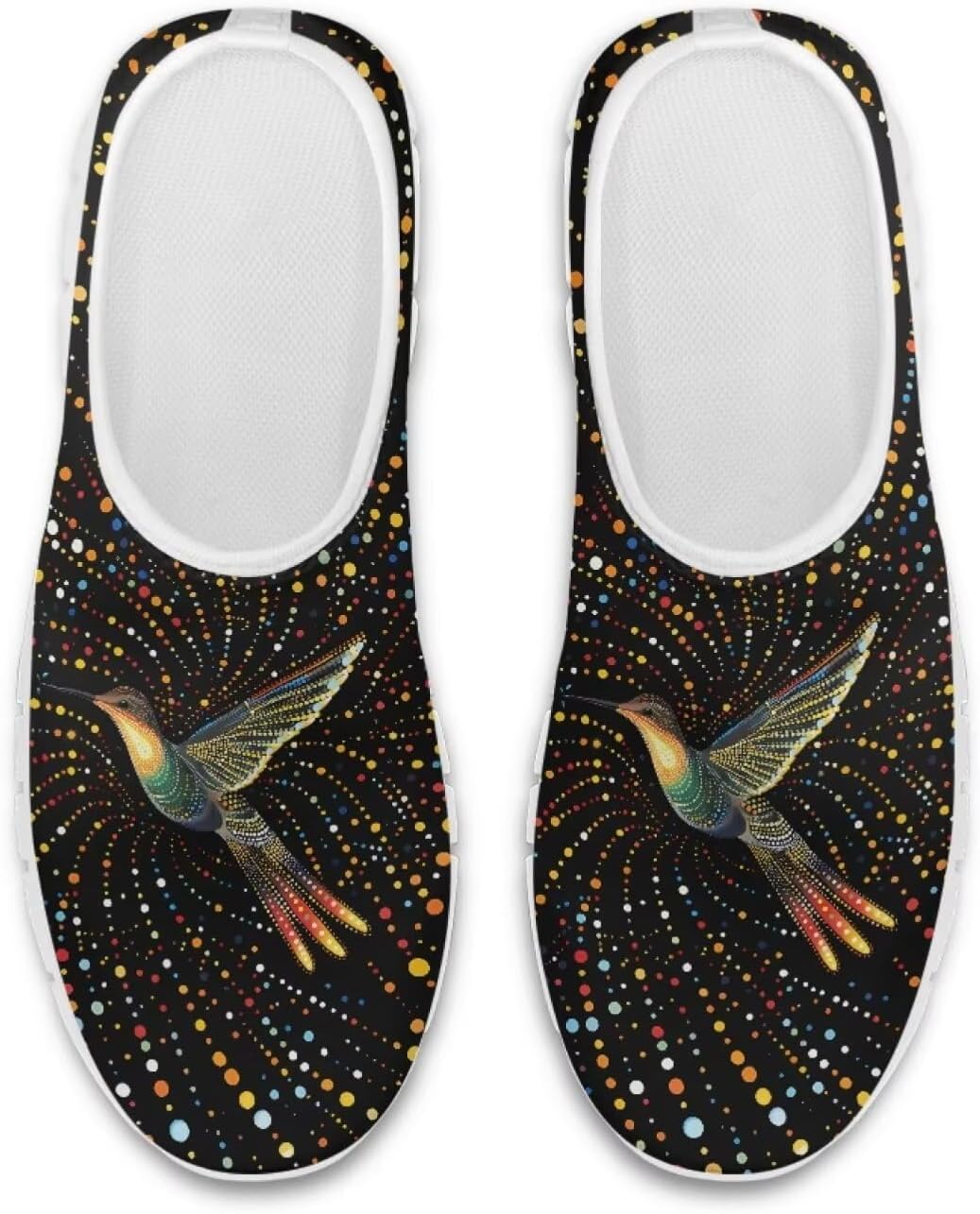 

Кроссовки Chaqlin для женщин и мужчин, Hummingbird Colorful Dots