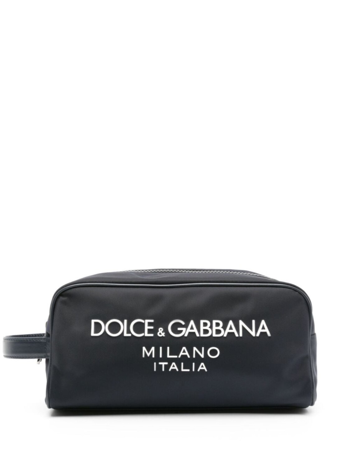 

Dolce & Gabbana несессер с тисненым логотипом, синий