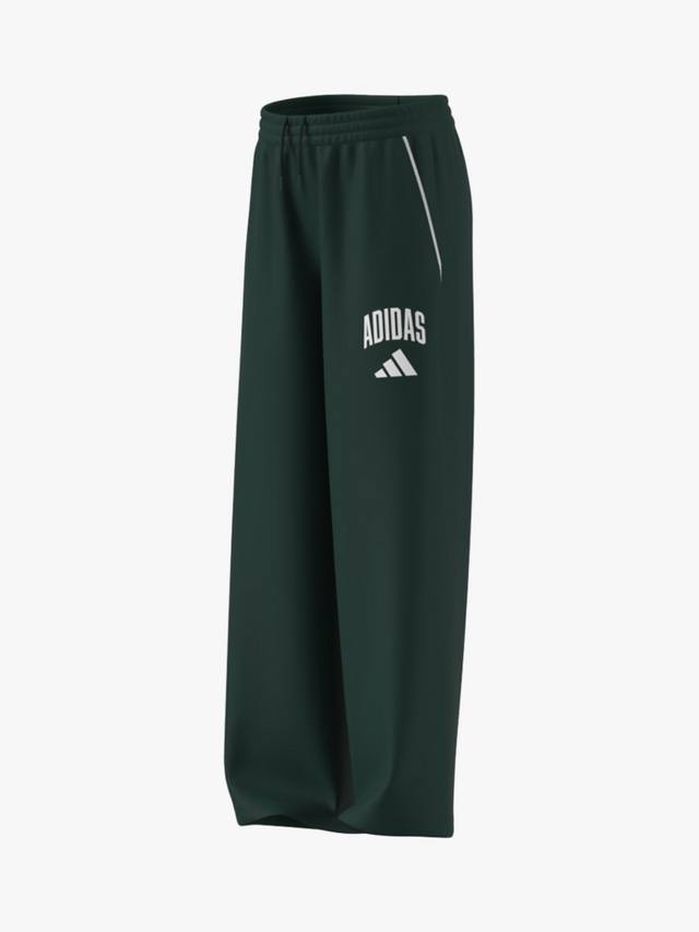 Детские брюки Adidas Cotton Blend Seasonals Essentials Collegiate Typography adidas, Aurivy/White — фото 3