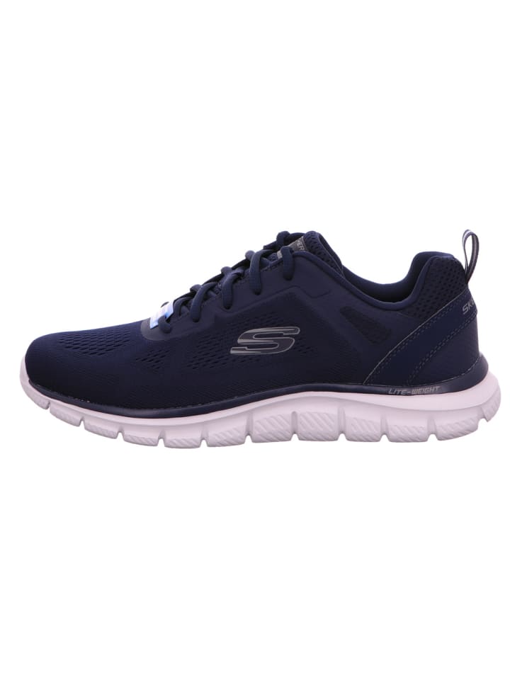 Skechers синие спортивные кроссовки — фото 3