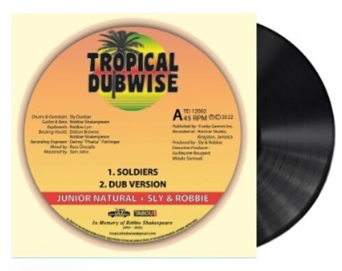 

Виниловая пластинка Junior Natural / Sly & Robbie: SOLDIERS