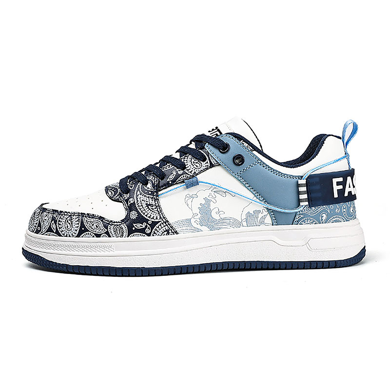 

Низкие мужские кроссовки BTR, White Blue