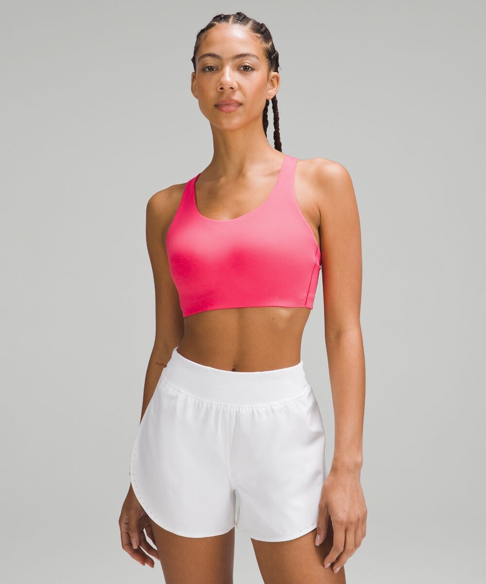 

Спортивный бюсгальтер Lululemon, розовый