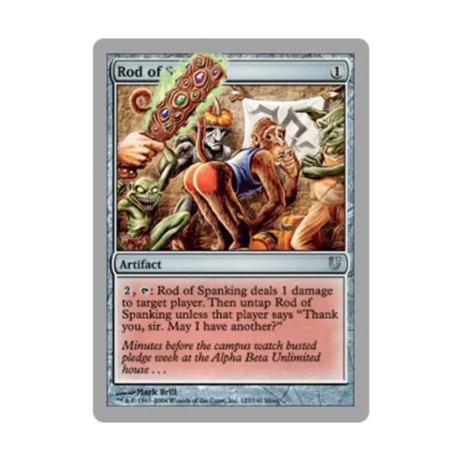 

CCG Жезл порки (U), MTG - Unhinged