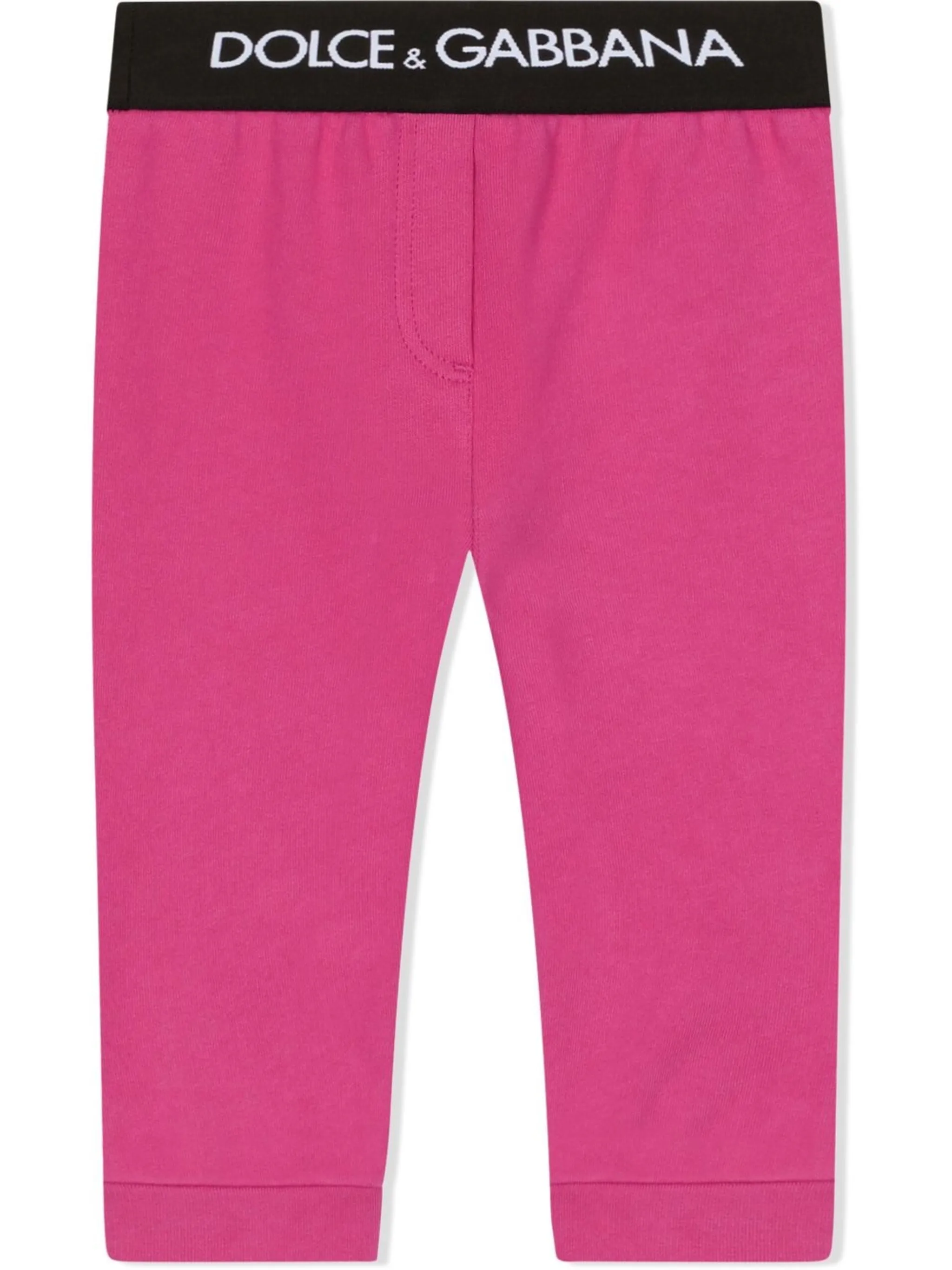 

Спортивные брюки с логотипом Dolce & Gabbana Kids, розовый