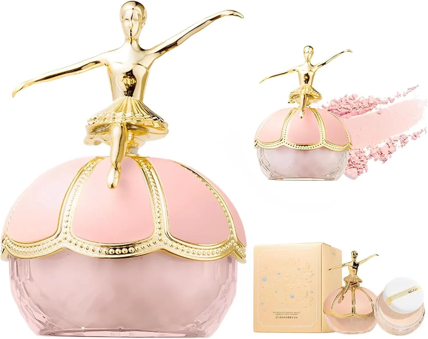 Пудра рассыпчатая матирующая Glamaura Ballet Statue 03# Sakura Powder