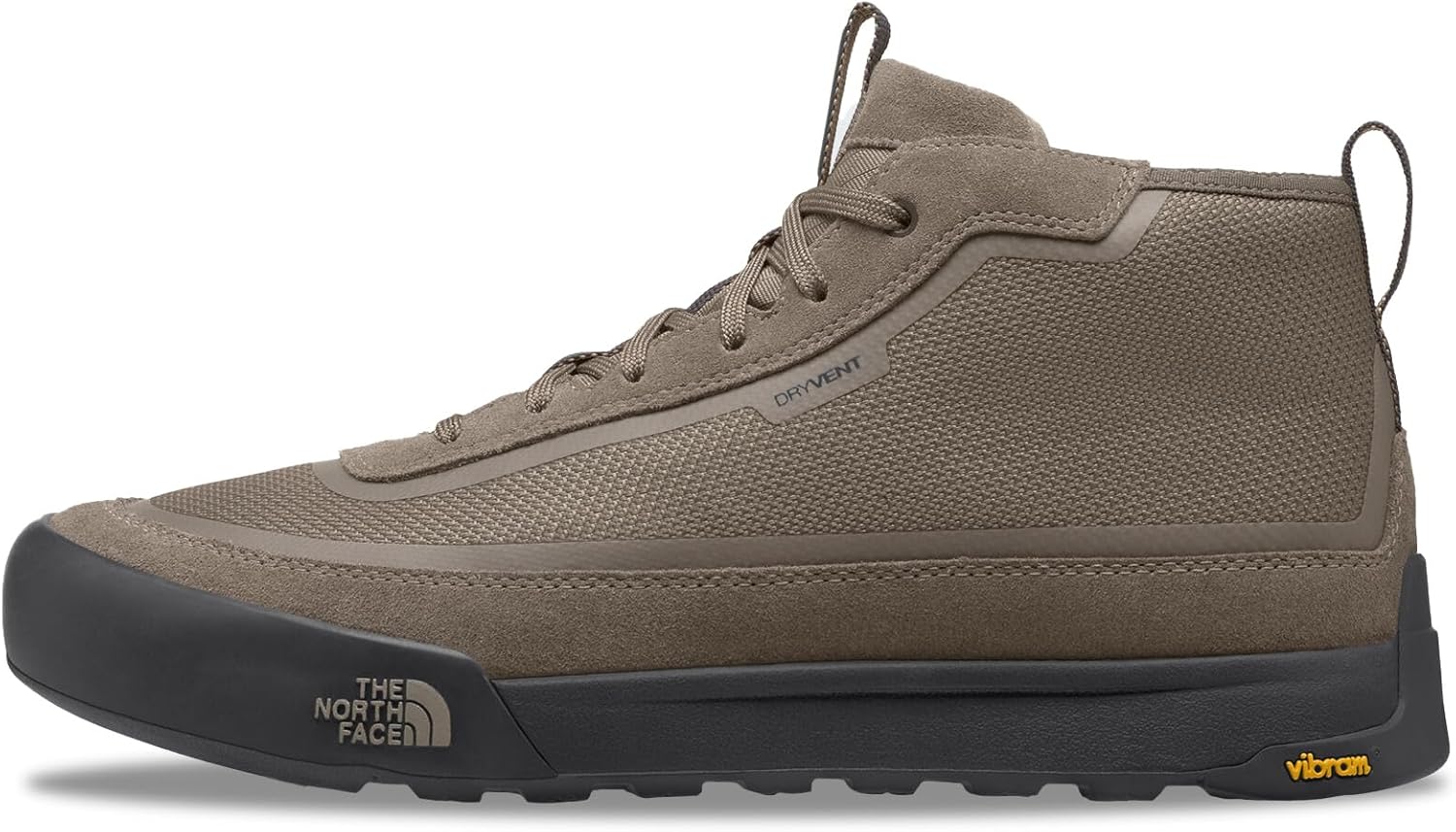 

Унисекс-зимние ботинки The North Face Clyffe Mid с утеплителем и водонепроницаемой мембраной, Кроссовки-ботинки для мужчин и женщин с подошвой Vibram, коричневый/серый