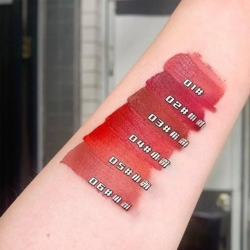 Тинт для губ Velvet Matte Lip Tint, красный 2# Generic — фото 4
