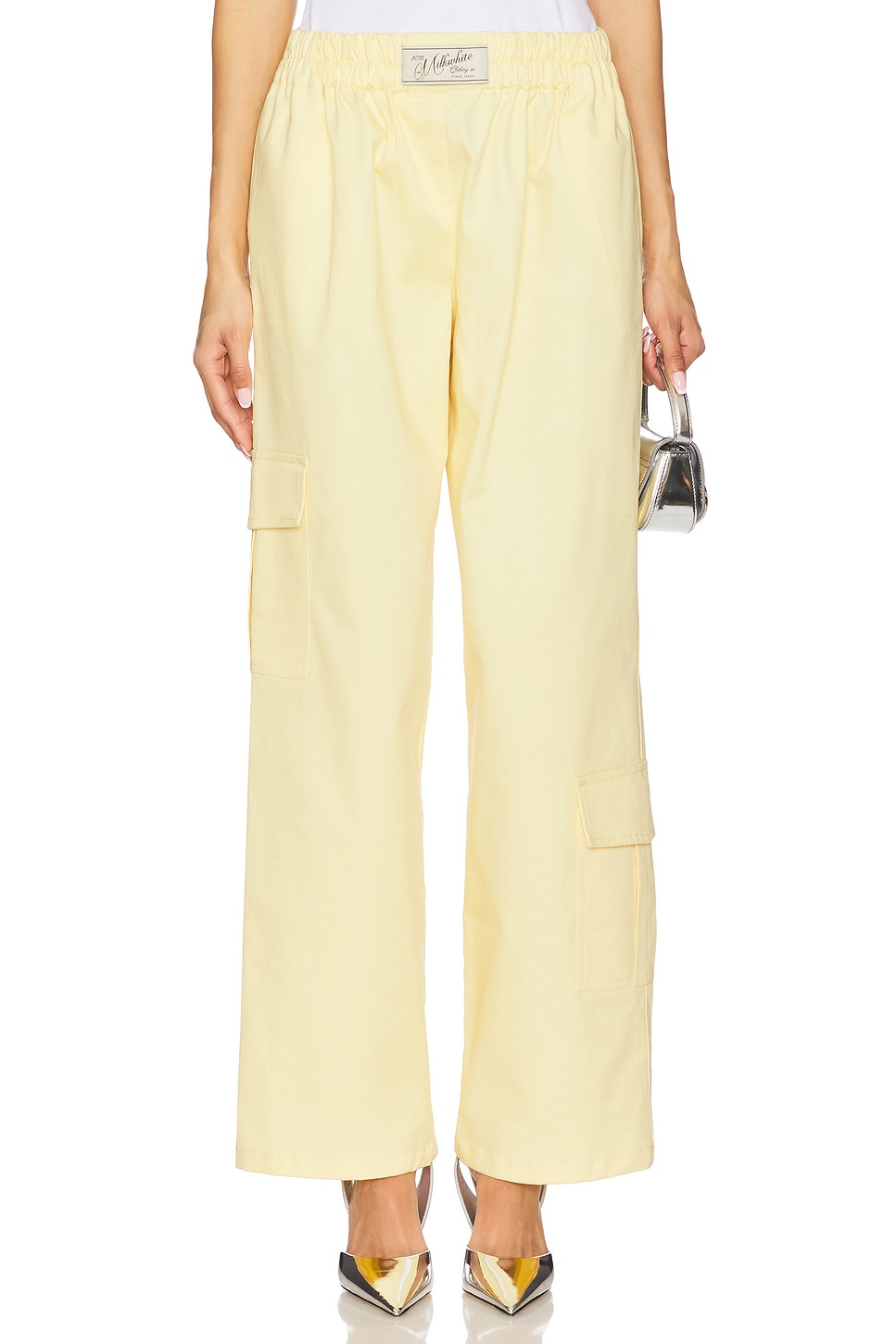 

Широкие брюки Milkwhite, yellow