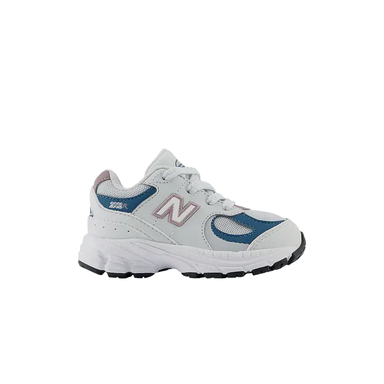 

Кроссовки New Balance 2002R Toddler Wide Quartz Grey Ice Wine, серый