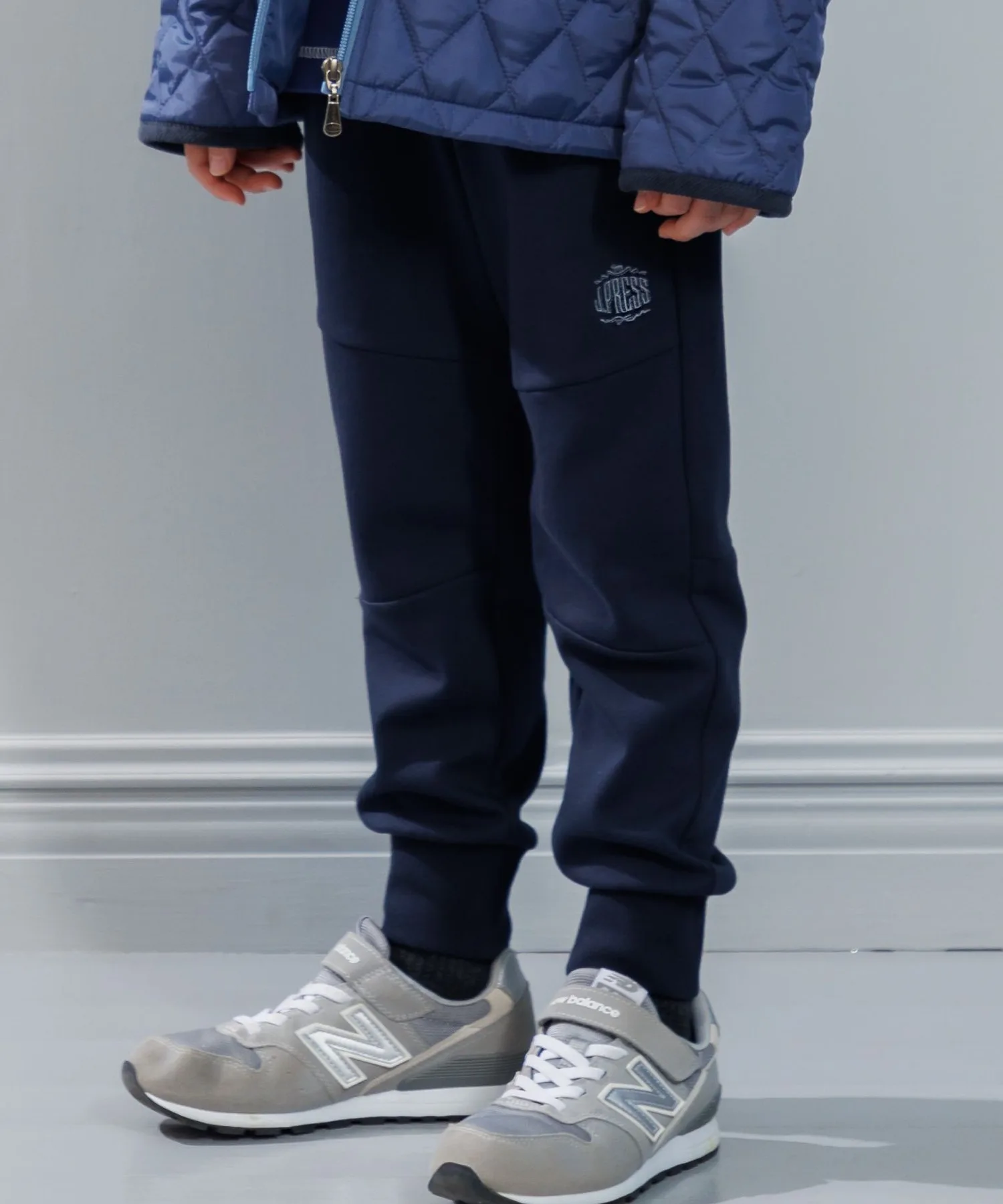 Детские спортивные штаны J.PRESS stretch jogger pants navy