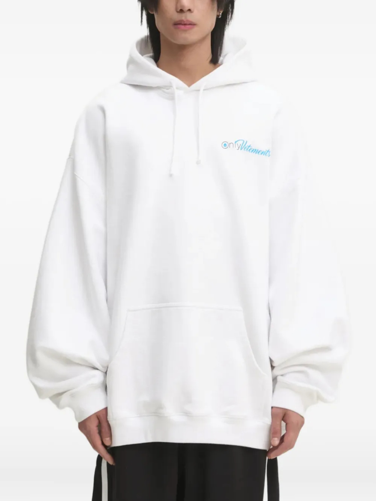 

Толстовка с логотипом VETEMENTS, белый