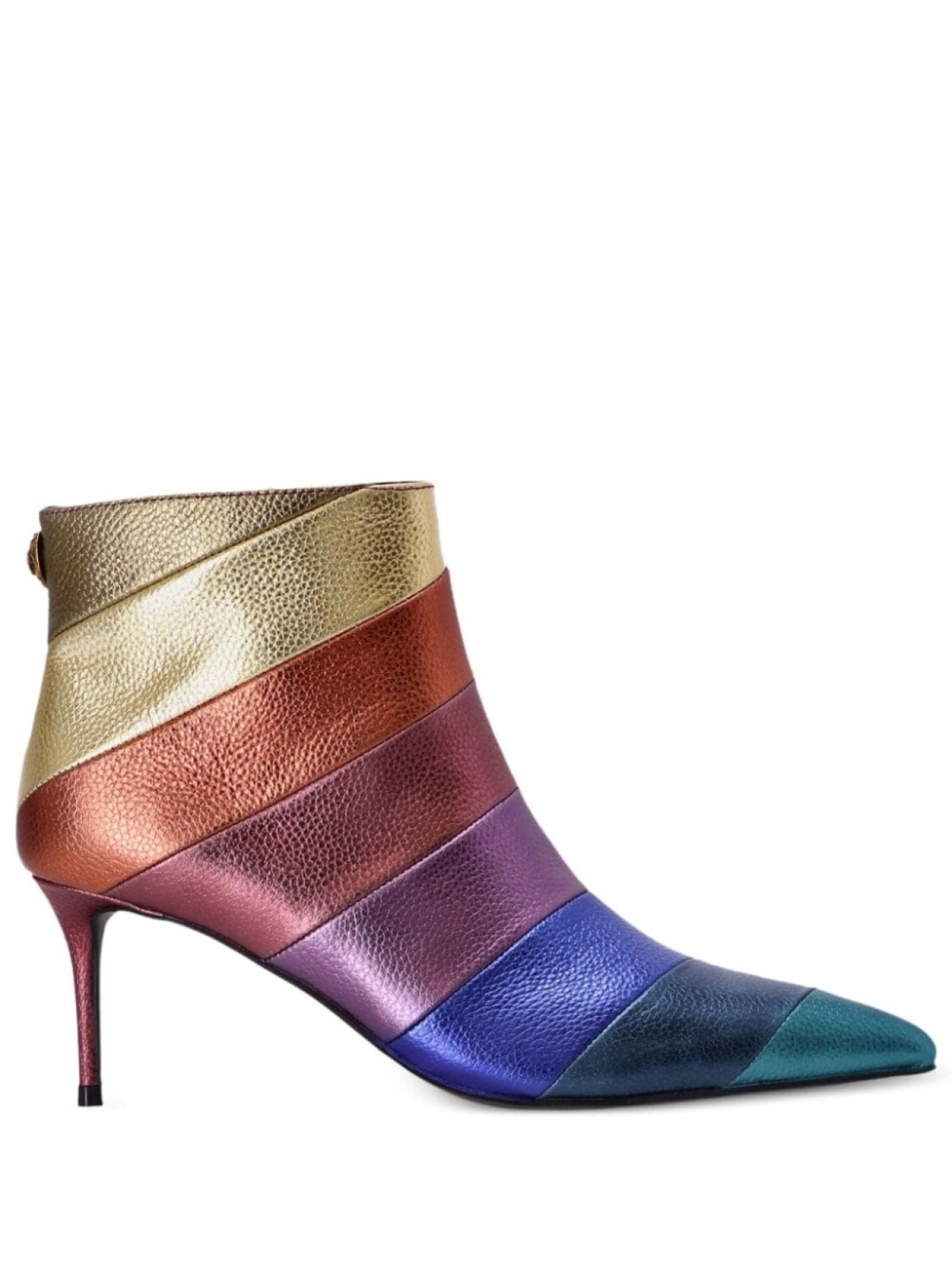 

Ботильоны Belgravia 65 с эффектом металлик KG Kurt Geiger, синий