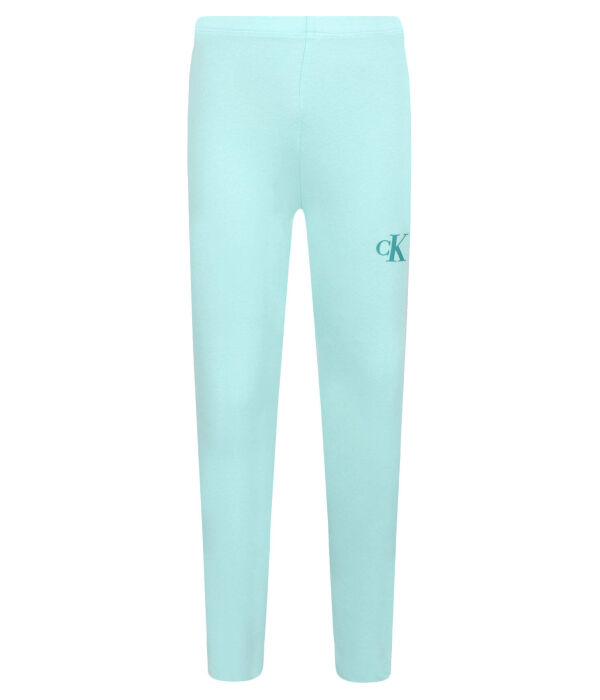 

Леггинсы Calvin Klein Jeans Slim Fit, зеленый