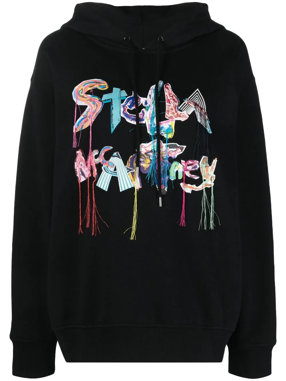 

Худи оверсайз с логотипом STELLA MCCARTNEY, черный