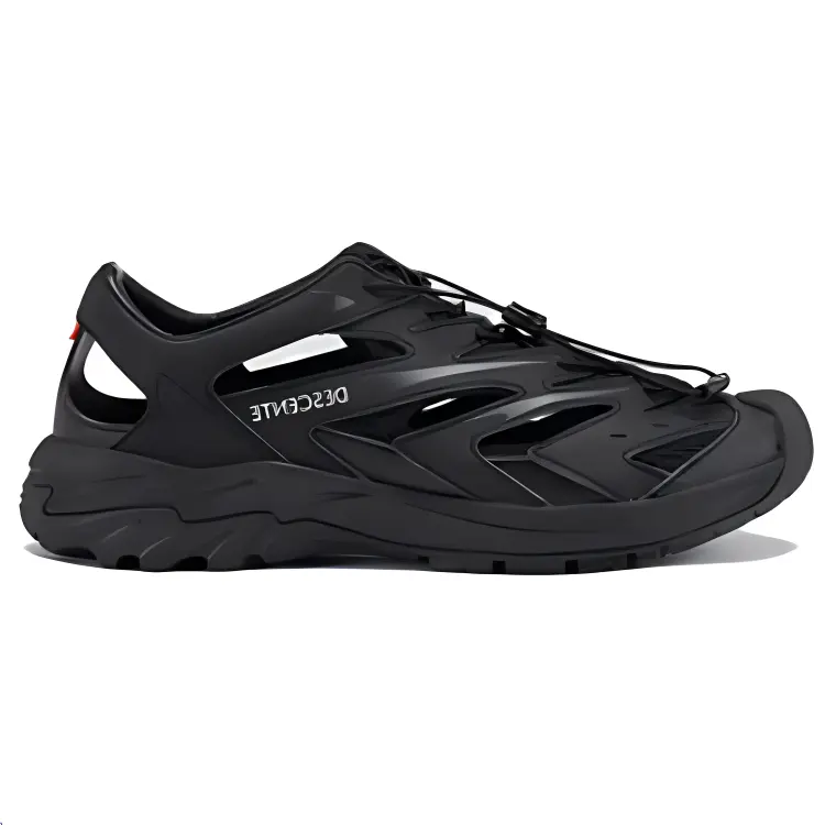 DESCENTE Спортивные нескользящие дышащие треккинговые ботинки для речных походов унисекс черные, цвет Black — фото 2