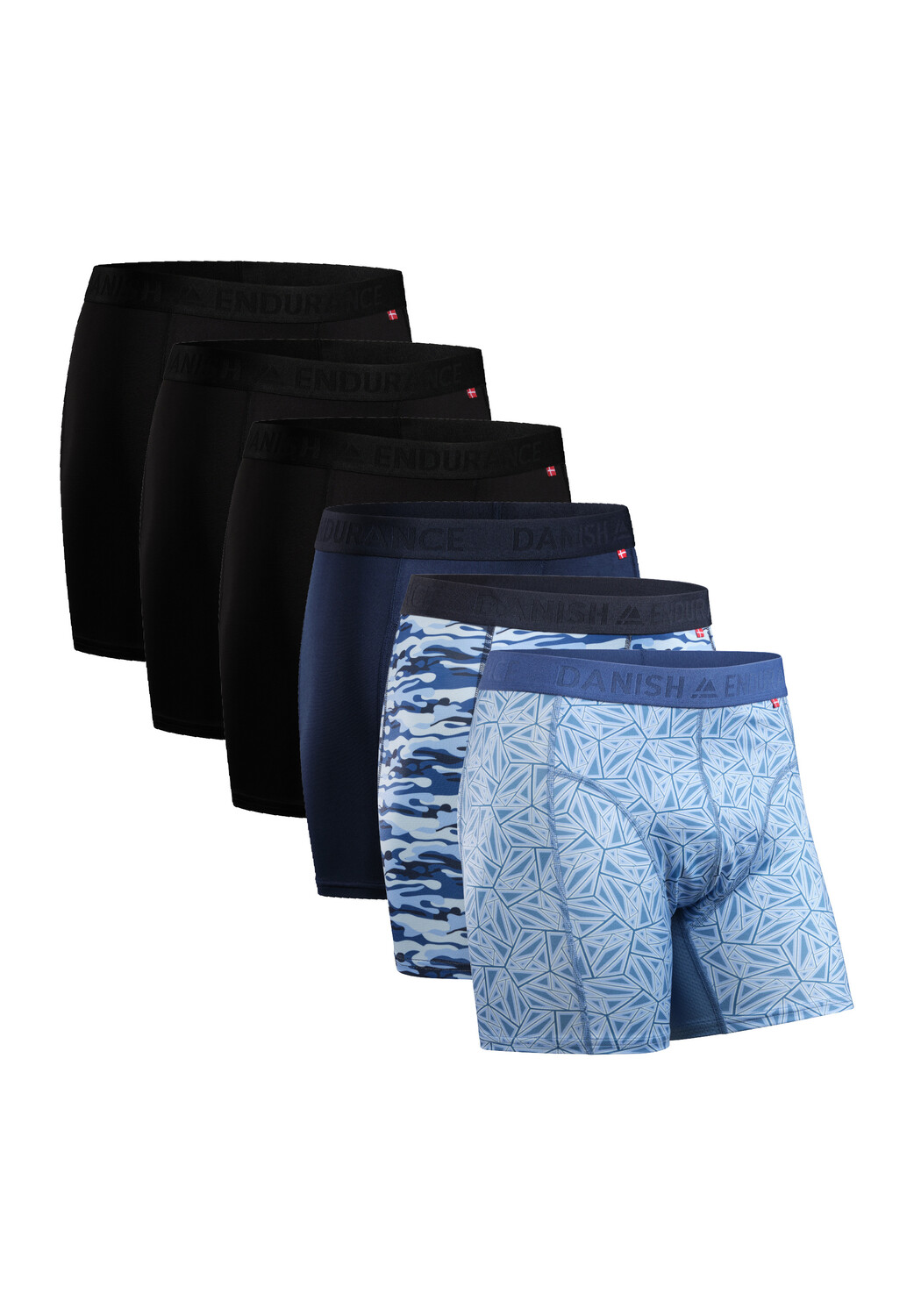 

Боксеры DANISH ENDURANCE Boxershorts Sport Trunks, синий