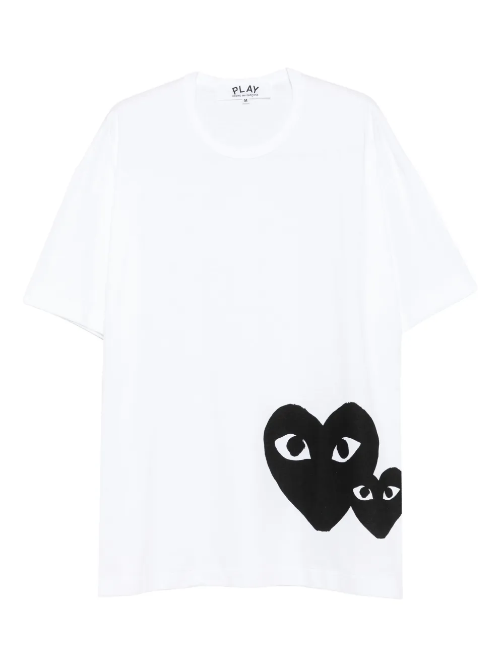 

Футболка с логотипом Comme Des Garçons Play, белый