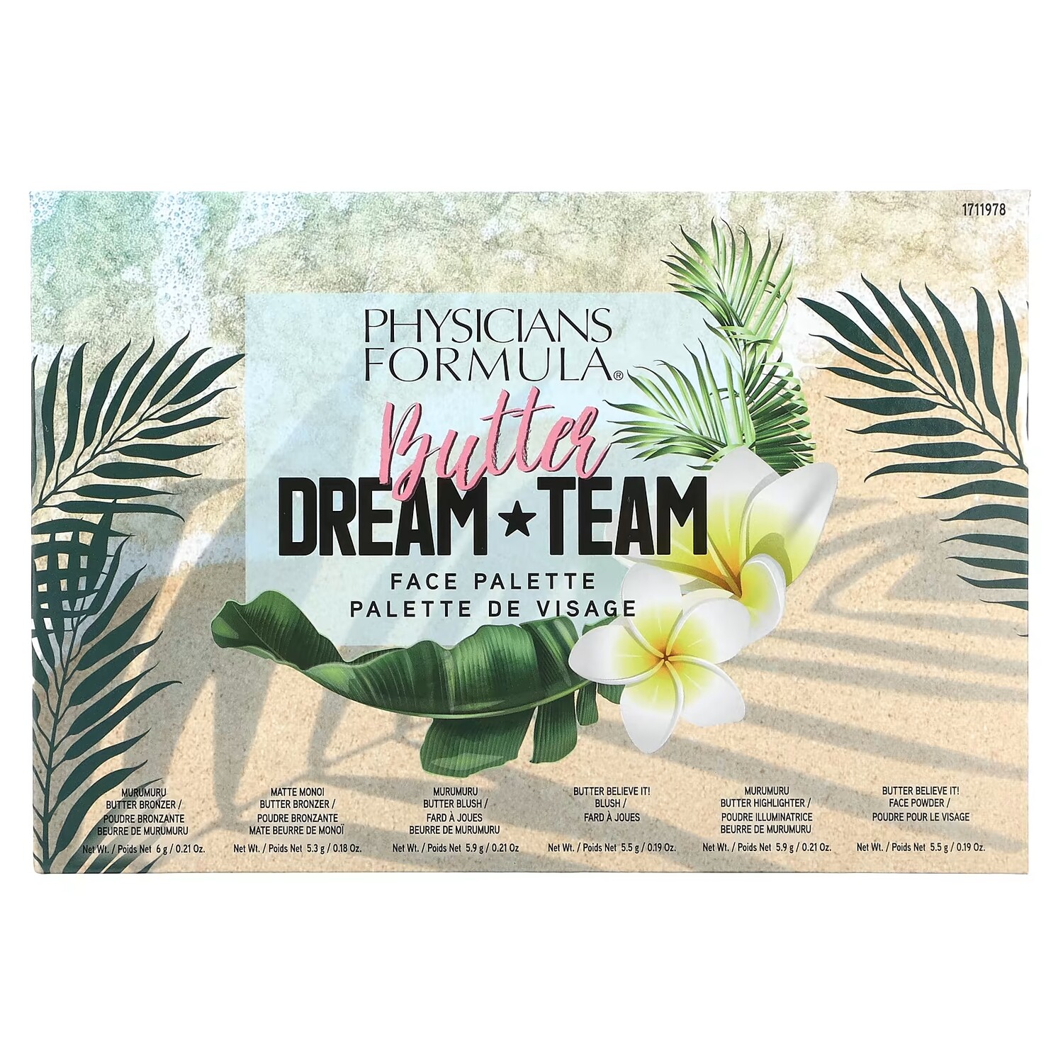 

Палитра для лица Physicians Formula Butter Dream Team