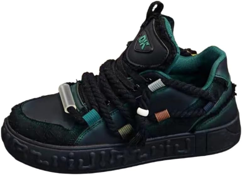 

Мужские удобные и дышащие повседневные спортивные кроссовки. Мягкая и комфортная подкладка. Противоскользящие и прочные. Молодежные и энергичные Clolinde, черный