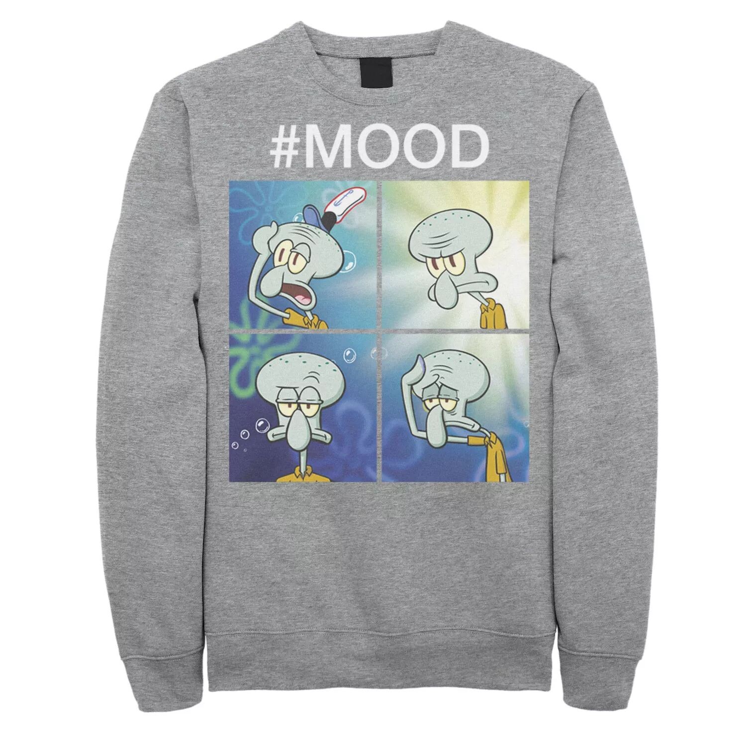 

Мужская толстовка с квадратными штанами «Губка Боб» Squidward Mood Meme Licensed Character