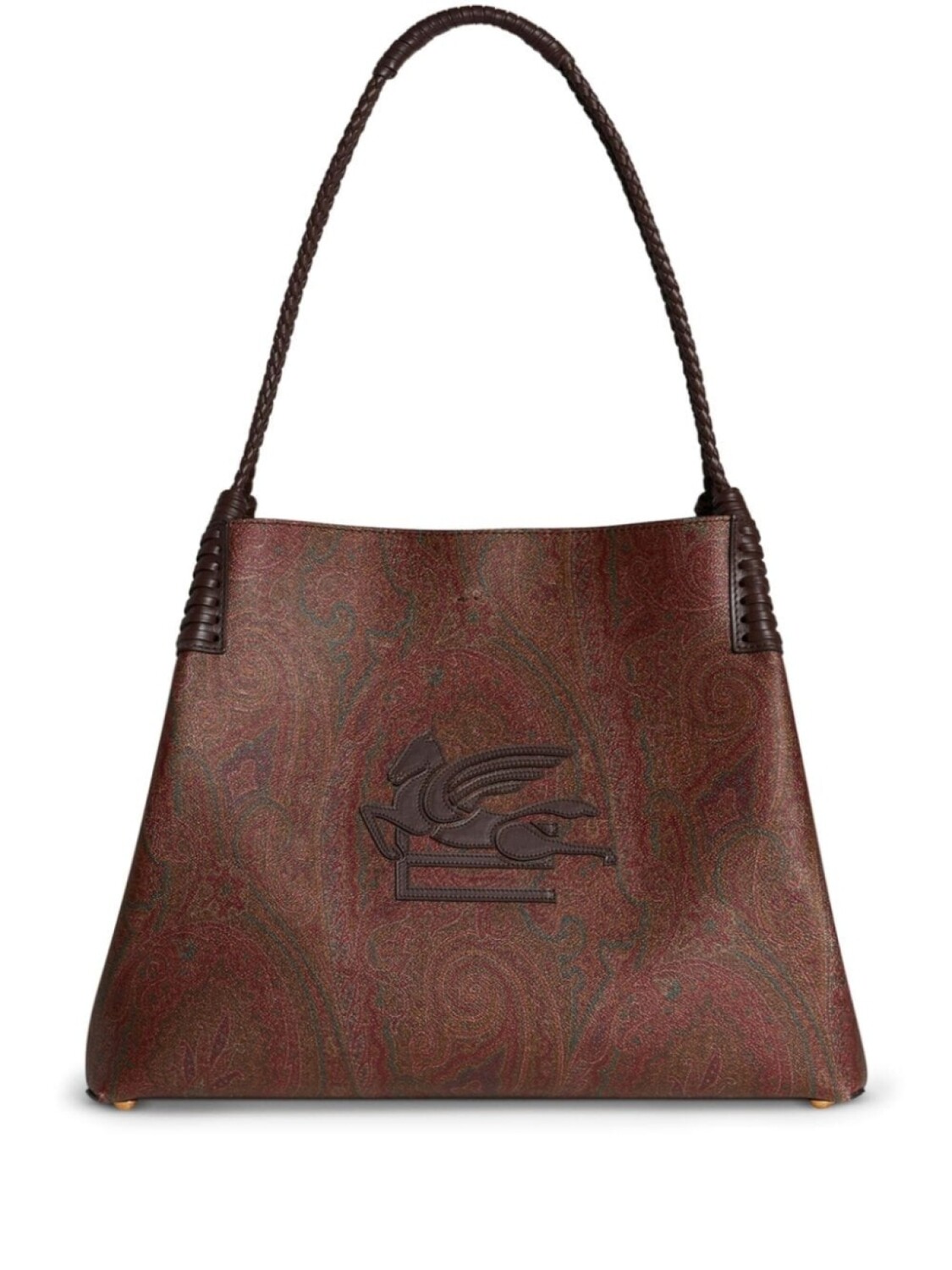 

ETRO средняя сумка-тоут Paisley Libra, коричневый