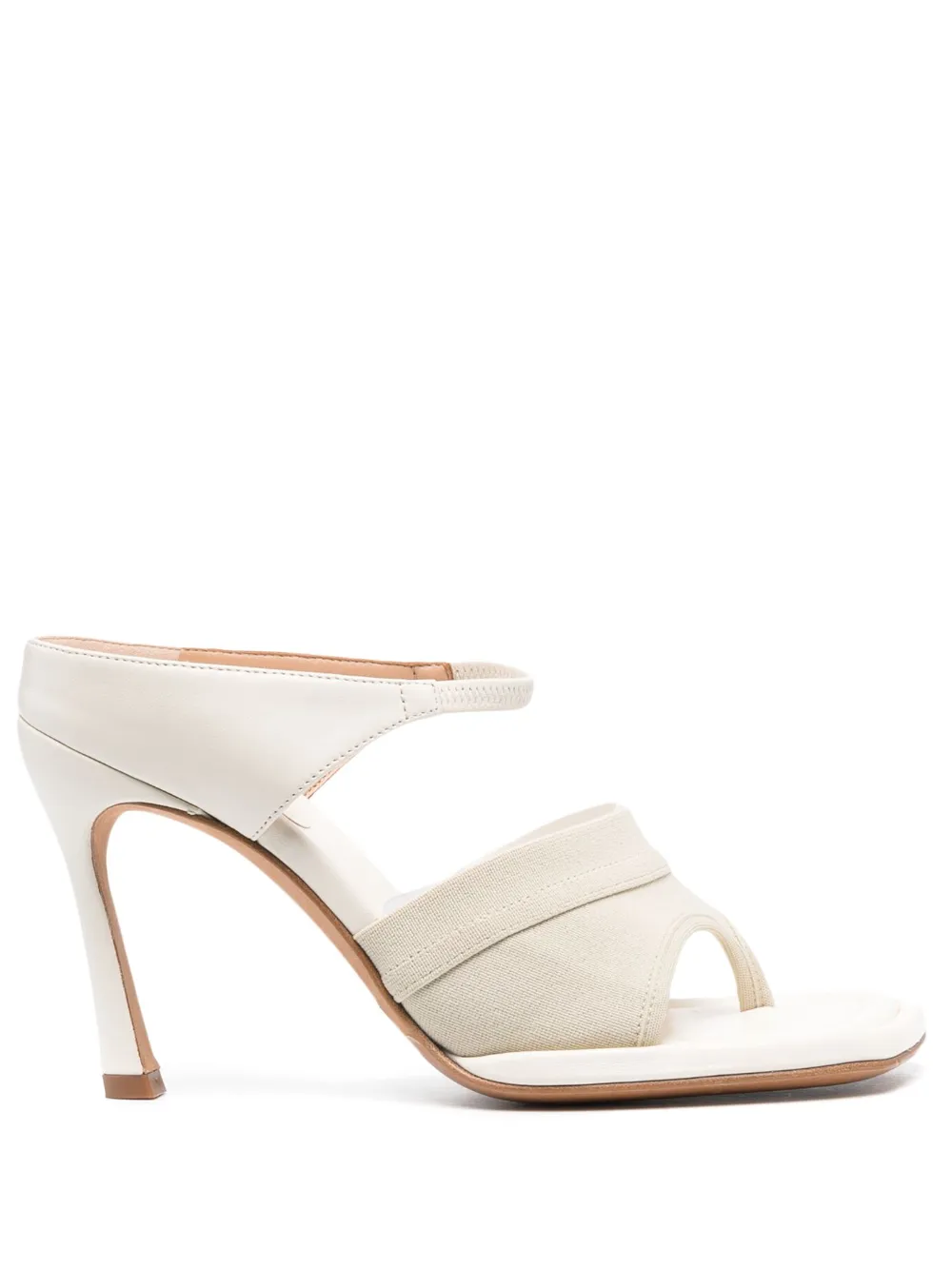 Мюли с Т-образным ремешком SPORTMAX, белый