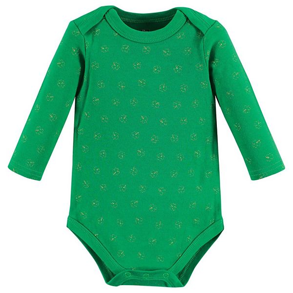 Боди для девочки из хлопка с длинным рукавом, lucky lady, 3-6 месяцев Hudson Baby — фото 4