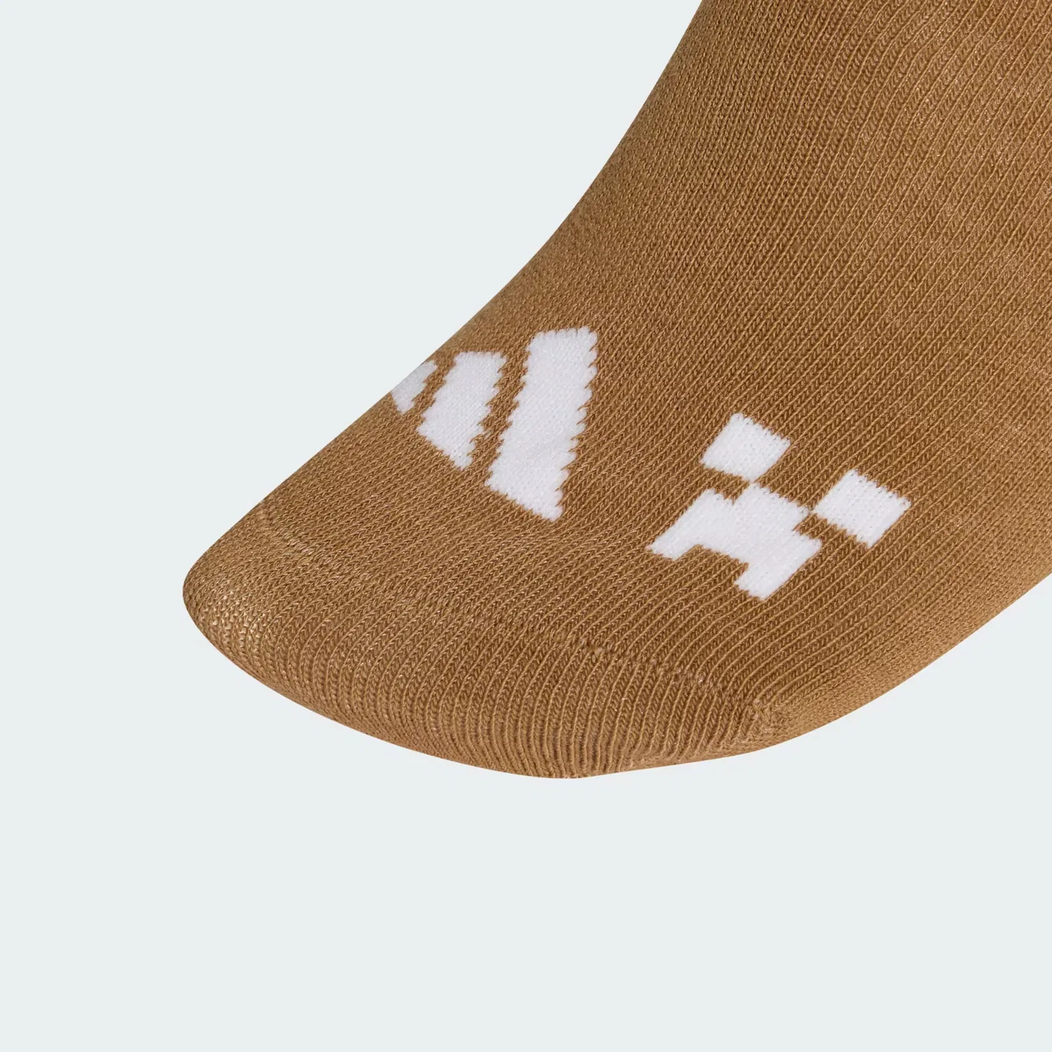 Спортивные носки Adidas Sportswear MINECRAFT коричневого, серого и зеленого цвета — фото 2