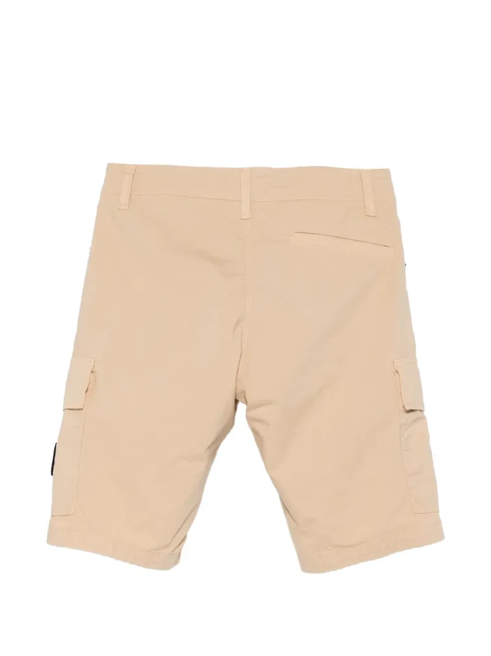 Шорты с накладными карманами Stone Island Junior, бежевый — фото 2