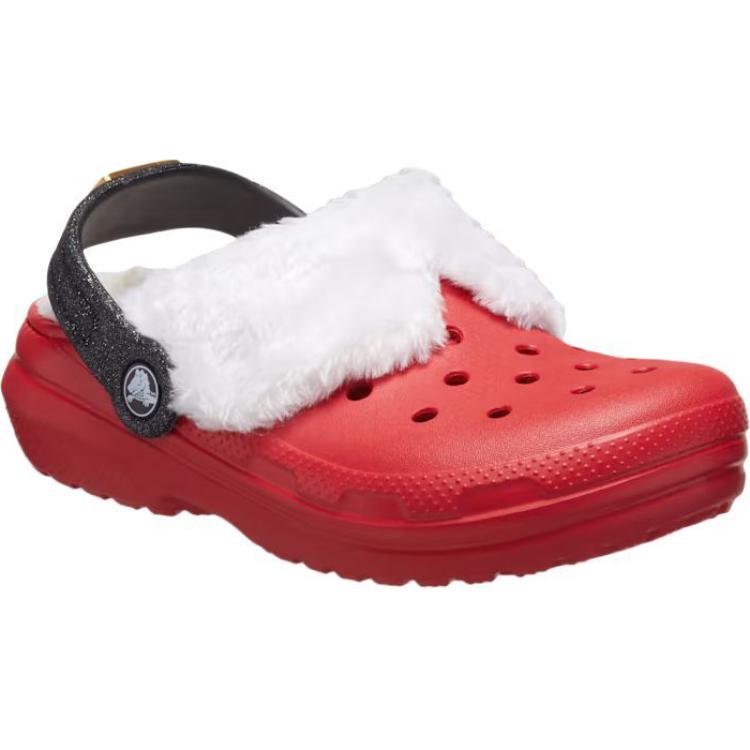 Crocs Классические противоскользящие устойчивые к истиранию низкие детские ботинки red для малышей — фото 4