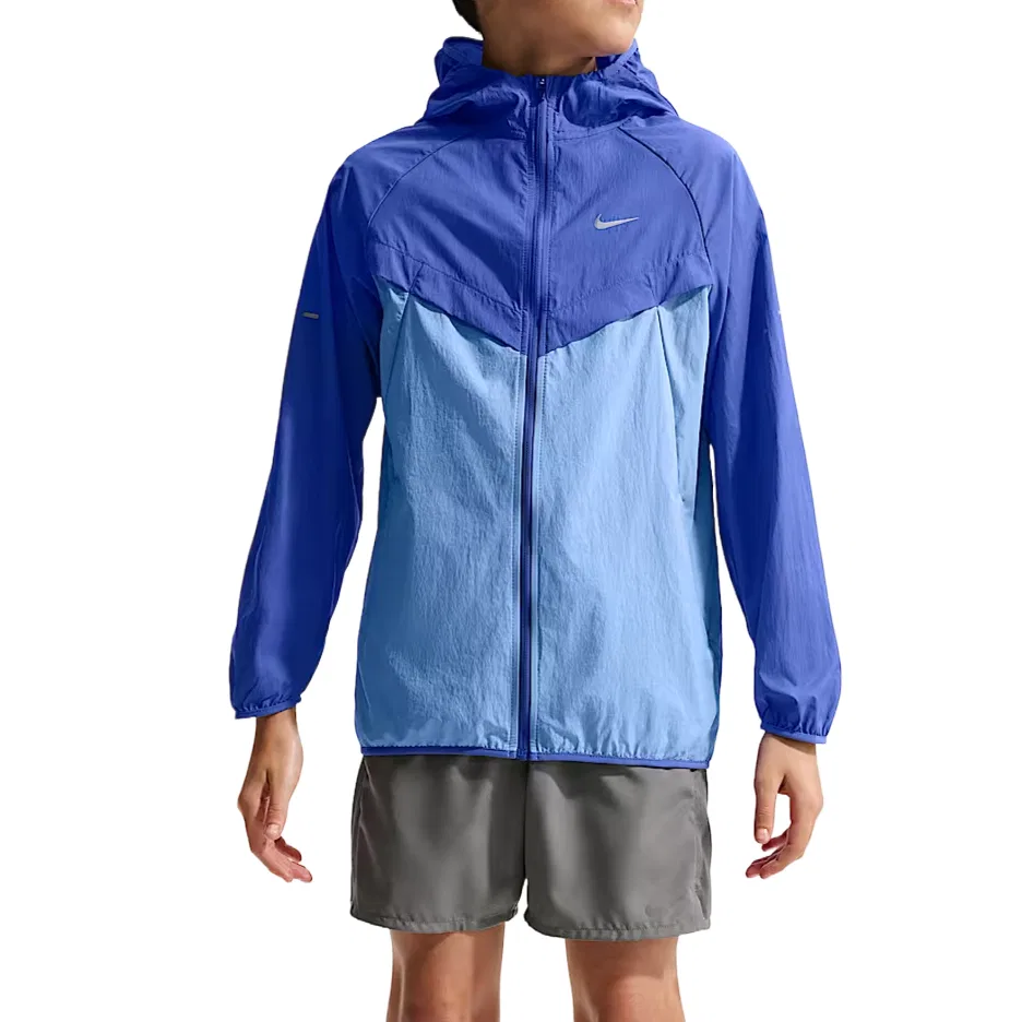 Детская куртка с капюшоном Moderate Nike, Pulse Sapphire Blue