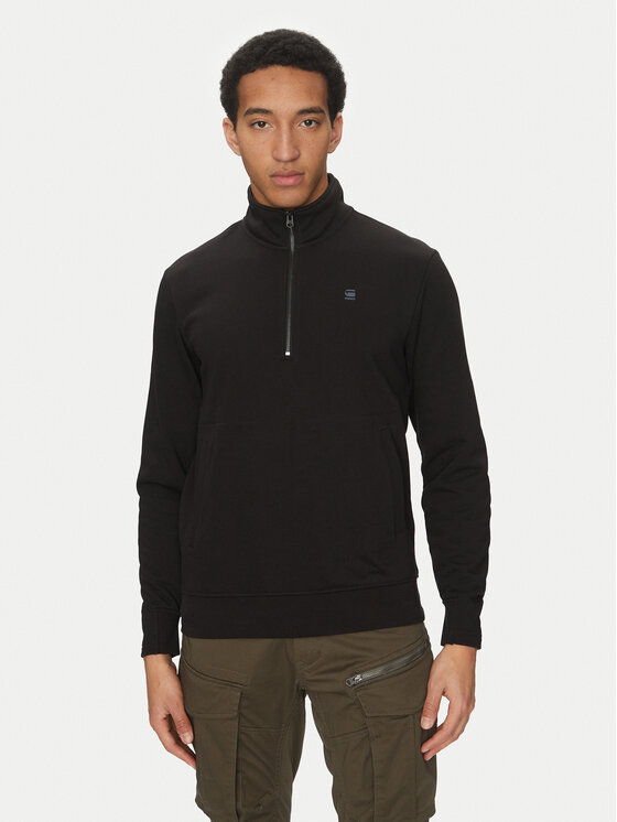

Толстовка обычного кроя Nifous Half Zip D26305-D566 6484 G-Star Raw, черный