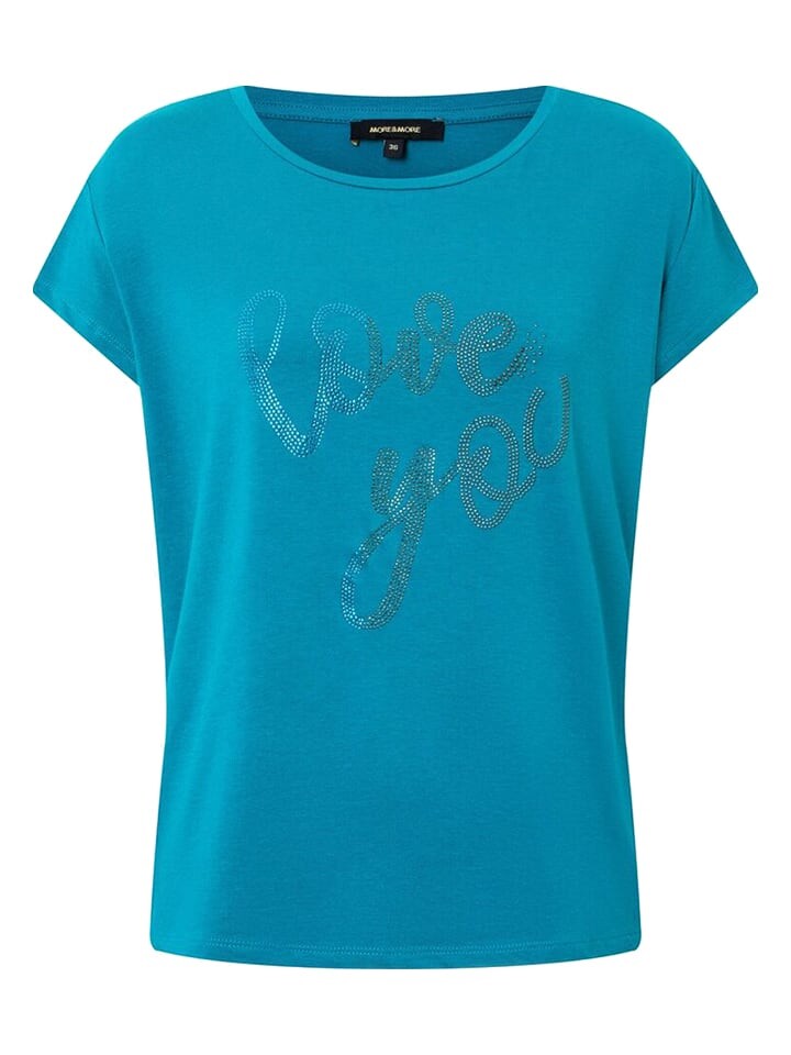 

Футболка More & More Shirt, бирюзовый
