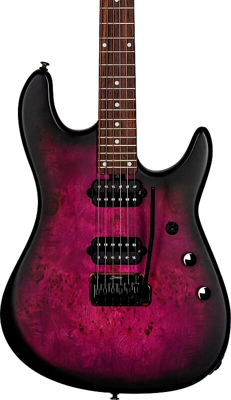 

Электрогитара Sterling Richardson Cutlass 6 Electric Guitar, Cosmic Purple Burst Satin w/ Bag