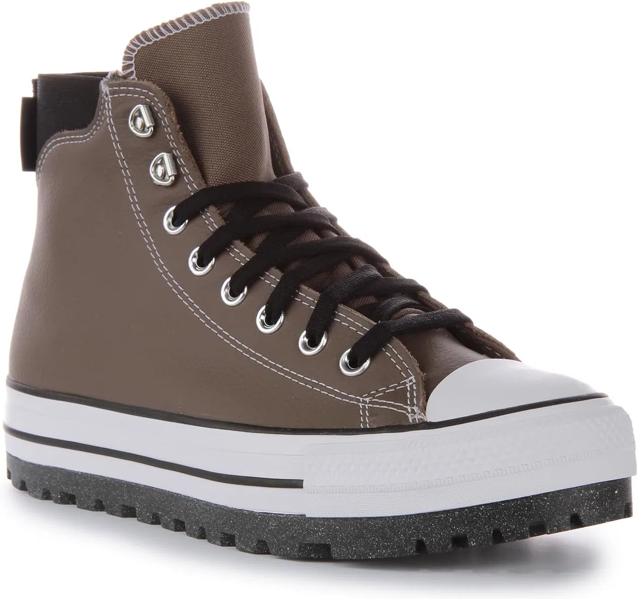 Ботинки CONVERSE AS City Trek WP Boot Lea Braun Schwarz EU, Brown Black