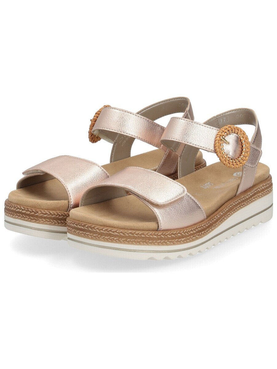 Босоножки на высоком каблуке REMONTE Strap Sandals, светло-розовый — фото 3