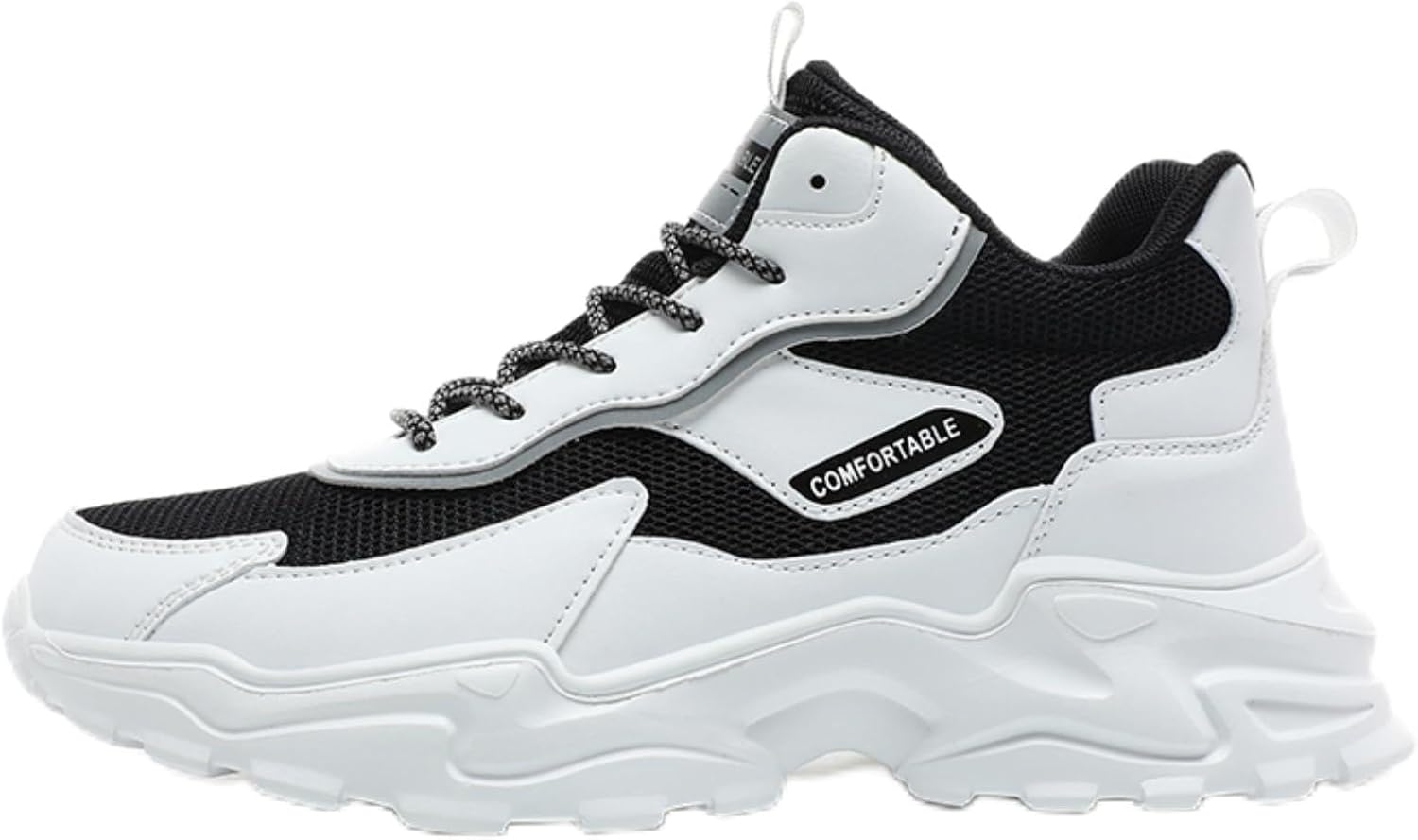 

Мужские высокие массивные кроссовки, модная повседневная спортивная обувь - стильно для походов по тропам, городских пробежек и ежедневных поездок Aokisx