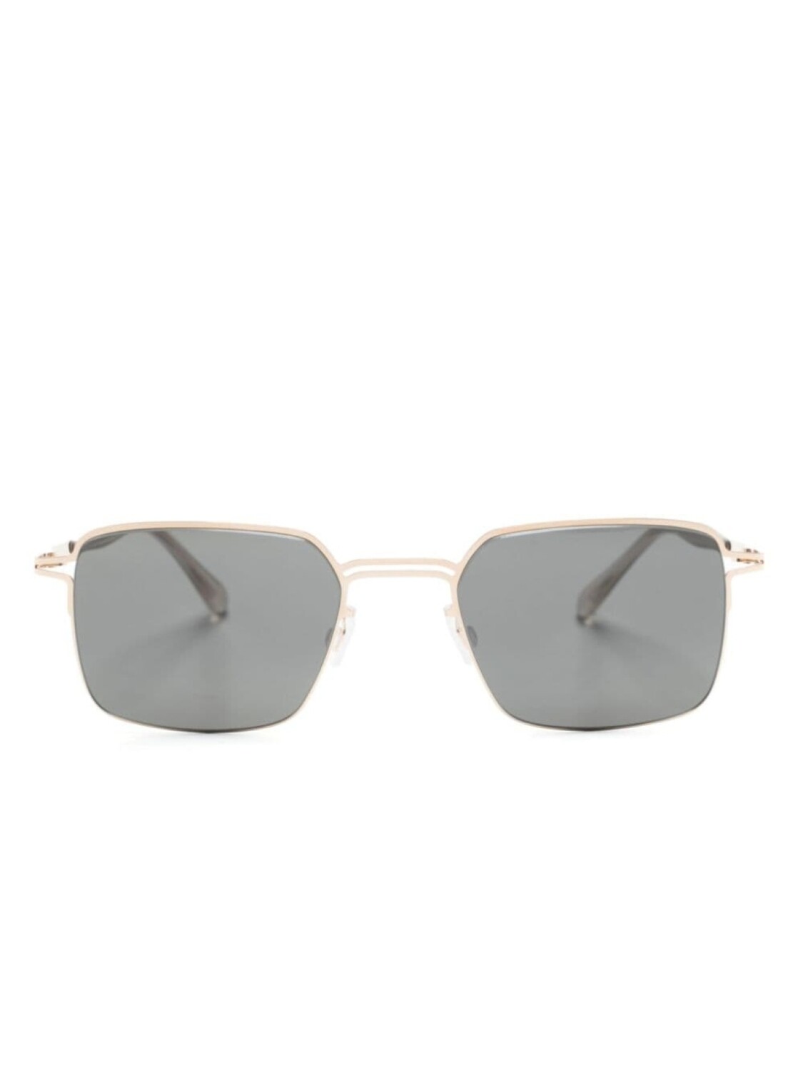 

Mykita солнцезащитные очки Alcott в квадратной оправе, золотистый